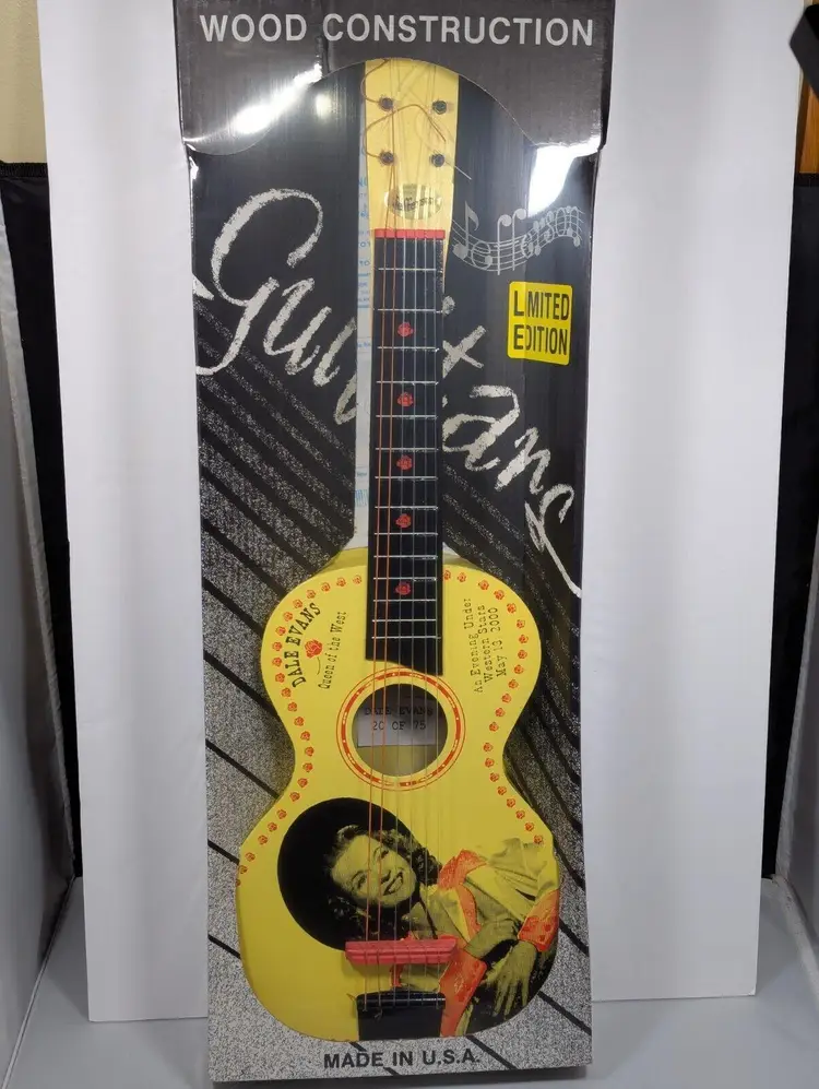 Rare! DALE EVANS Limited Edition #20/75 Jefferson Guitar NIB From 2000 Event