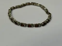 Avon Rhinestone Tennis Bracket With Extension