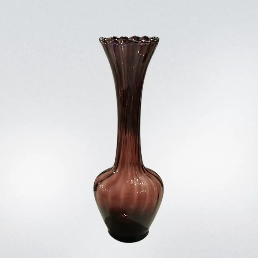 Purple Amethyst Bud Vase