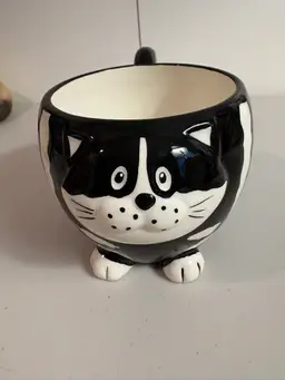 Pier 1 Chubby Cat Mug