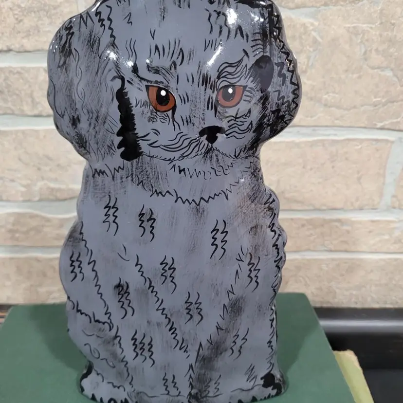 Nina Lyman Dog Vase