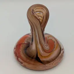 Studio Art Glass  Pen / Pencil Holder Paperweight Beautiful!