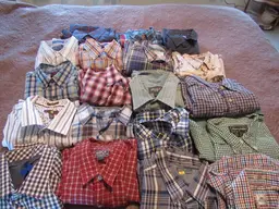 Lot 19 Long Sleeve Button Shirts Eddie Bauer BKS Peter Millar Etc