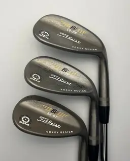 Titleist Vokey SM4 Raw 50, 56, 62 Wedge Set - Vokey Wedge Flex - Very Good