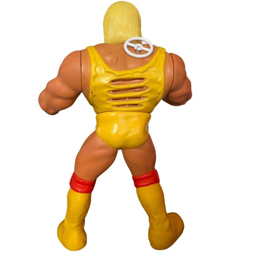 WWF 1990 HASBRO TALKING 12” HULK HOGAN PULL STRING FIGURE WWE