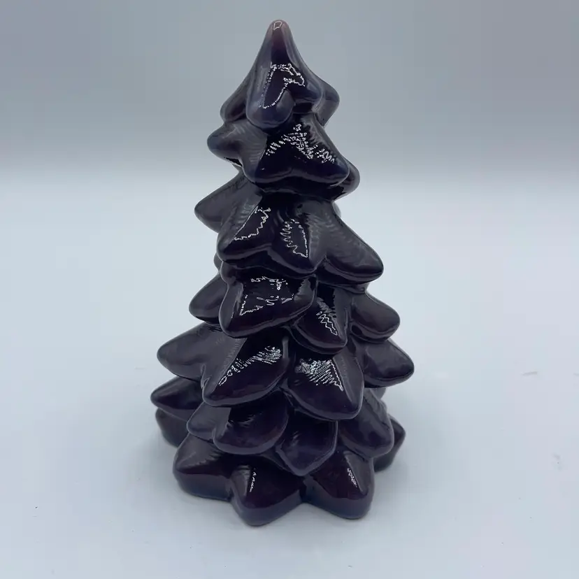 Mosser Christmas Tree Purple 5.5” Glows Green