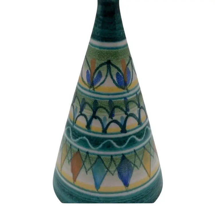 Italian L'Anfora Vietri Milleunaceramica Amalfi Bohemian Bud Vase Handmade