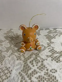 Handmade Teddy Bear Ornament