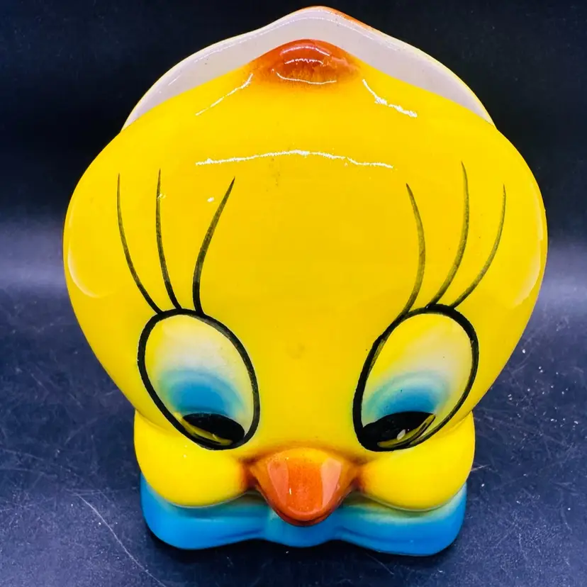 2. Vtg Looney Tunes Tweety Bird Napkin Holder