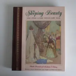 1991 Children's Classics SLEEPING BEAUTY and other Classic French Fairy Tales book