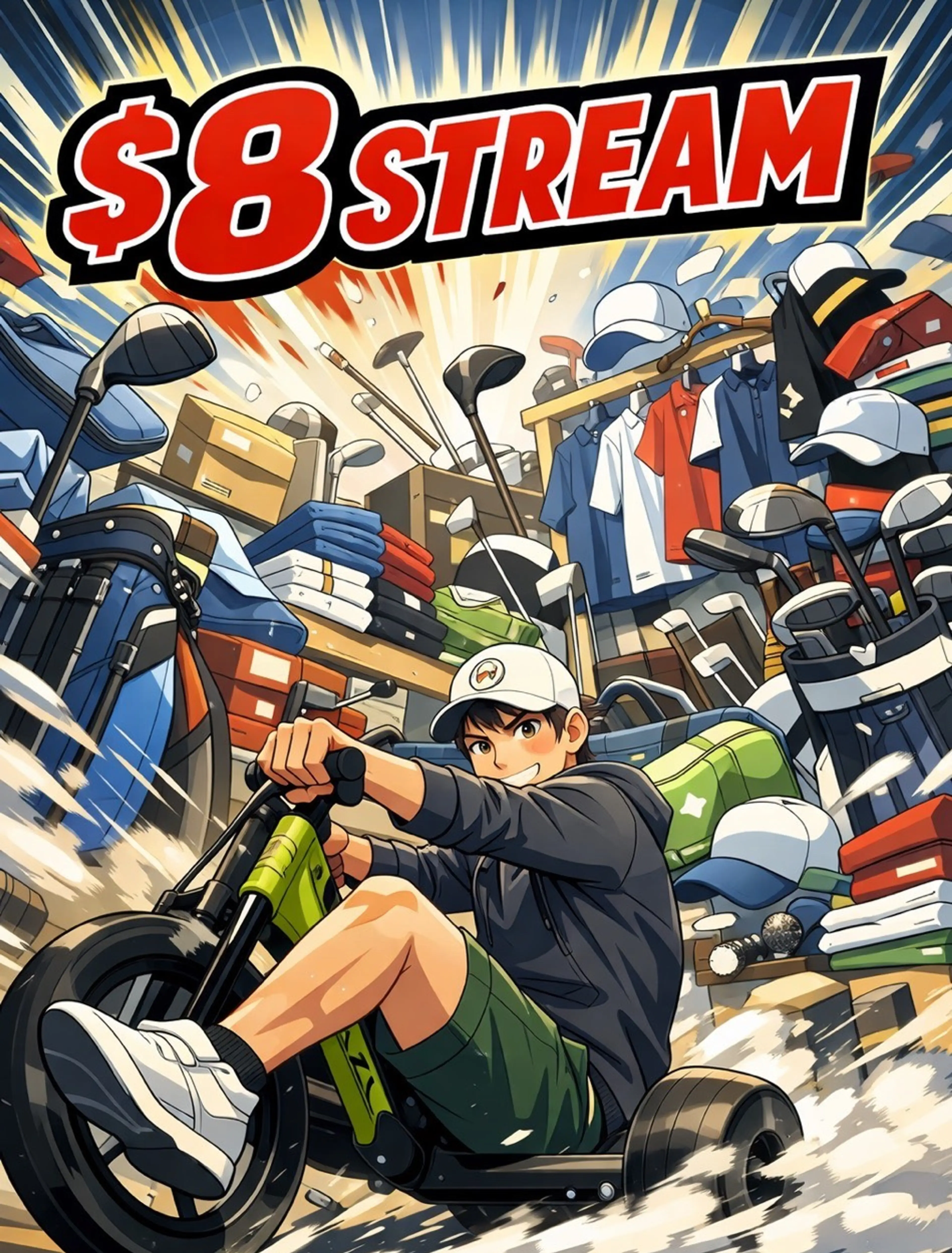 EVERYTHING $8 SHOW!!! Ladies Apparel Accessories Clubs!!