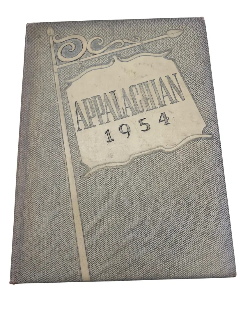1954 Appalachian Yearbook Maryville High School Vintage Tennessee