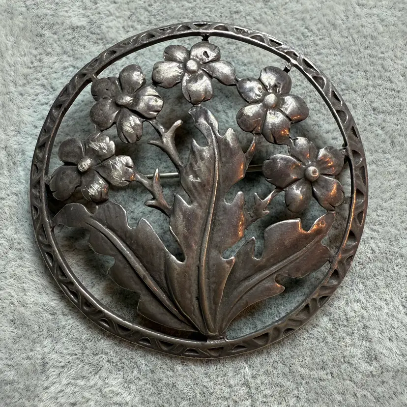 G - 1920’s Binder Brothers Sterling Brooch