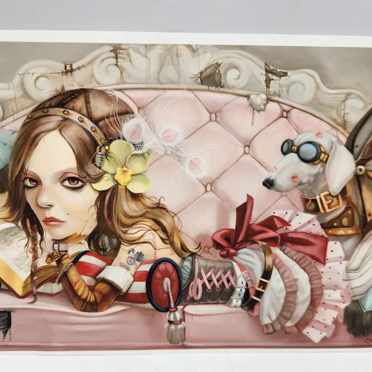 Leslie Ditto Steampunk Print