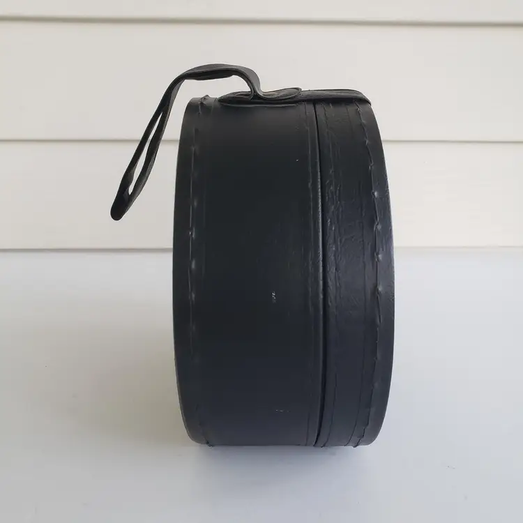 50s/60s Originale Jr mini wig case hat looking box in black