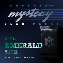 45-EM: Emerald Tier NFL Mystery Slab Pack / Cassata's Slabman-ia!