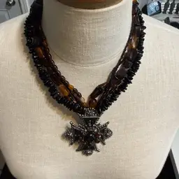 Chunky Cross Necklace