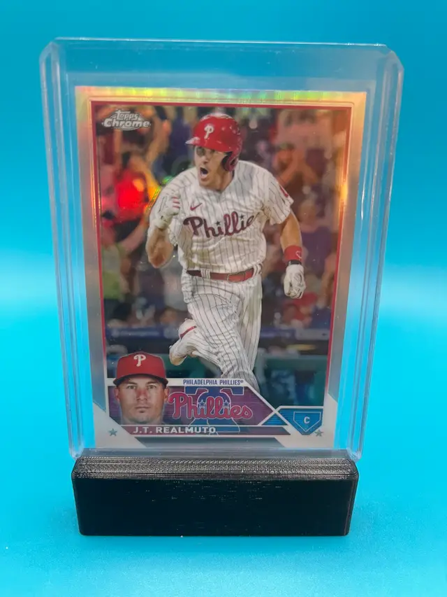 J.T. Realmuto Topps Chrome Refractor Philadelphia Phillies