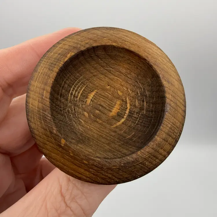 Larger Wooden Egg/Paperweight/Marble Stand