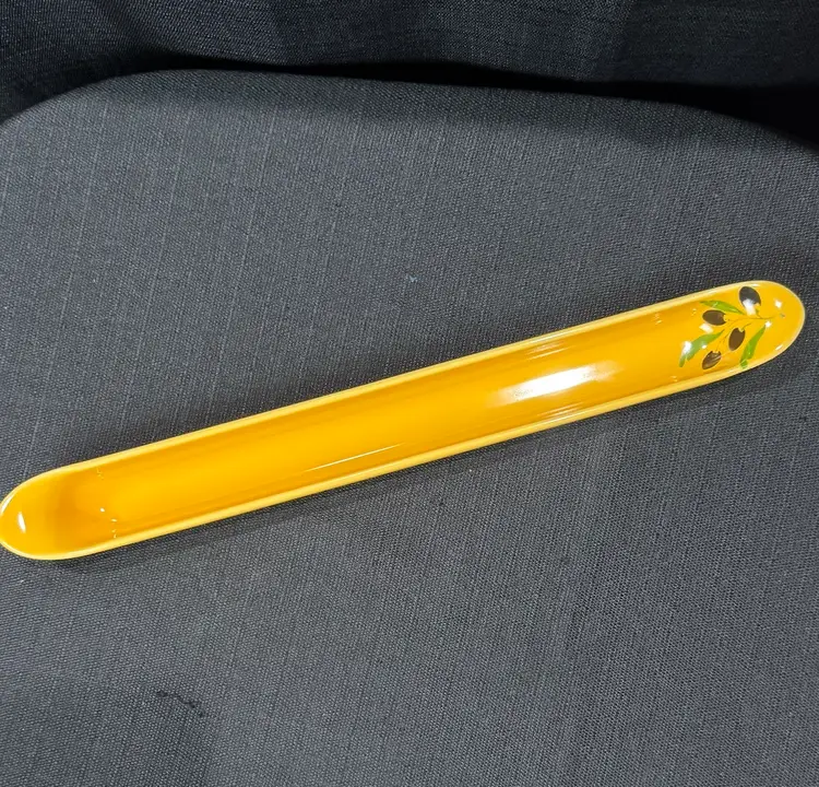 La Provence by Revol Ceramic Olive Boat, Maker’s Mark On Bottom