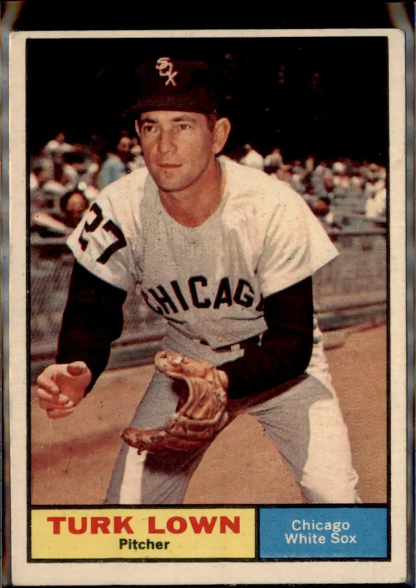 1961 Topps #424 Turk Lown - ( ) - Chicago White Sox