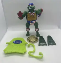 Teenage Mutant Ninja Turtles Super-Swimmin Raph