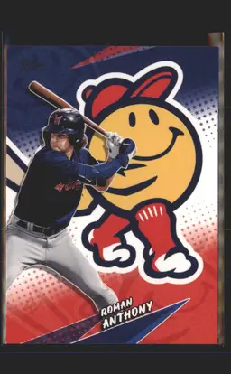 2025 Topps Pro Debut #STAR-21 Roman Anthony Stars of MiLB - (137) - Worcester Red Sox