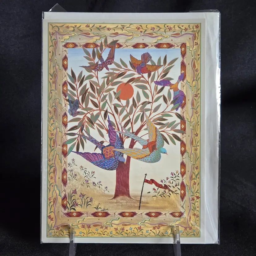 Artwork Greeting Card Blank By Safaya Salter The Race with Envelope new in Unopened Package