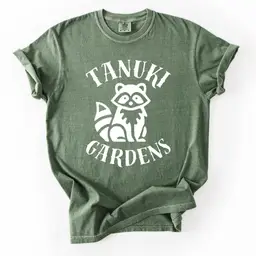 PREORDER - Tanuki Gardens Shirt Hemp Green