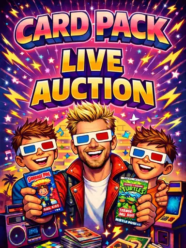 Movie & TV Show Card Pack Live Auction 