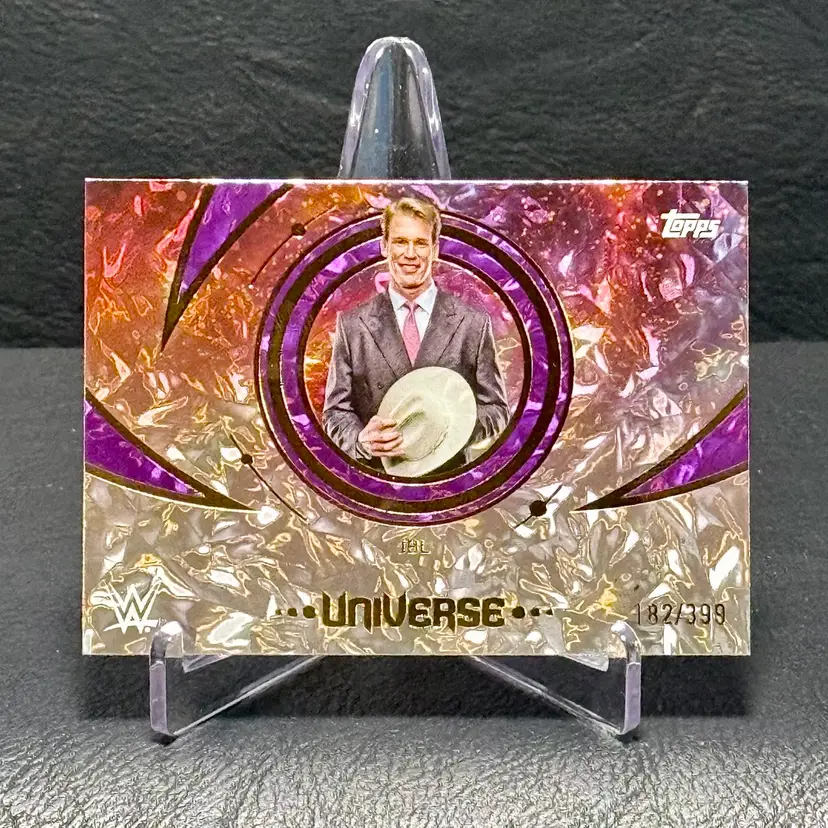 JBL 2025 Topps WWE Universe #168 Purple Glass 182/399 Legends Hall of Fame