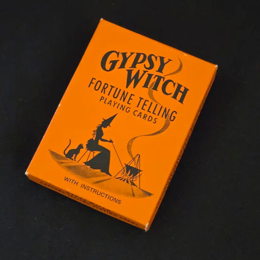 Playing Cards Gypsy Witch Tarot Fortune Telling US Playing Card Co in Original Box