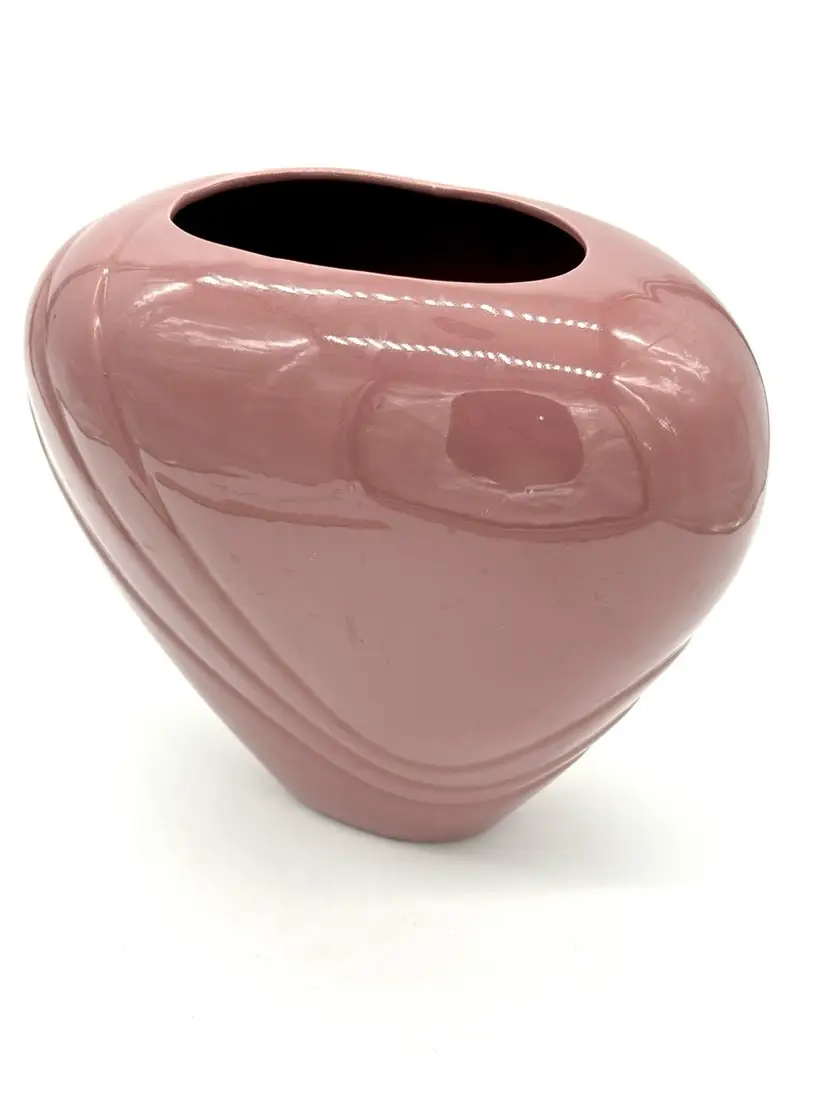 Vase Large MCM Mauve Ceramic