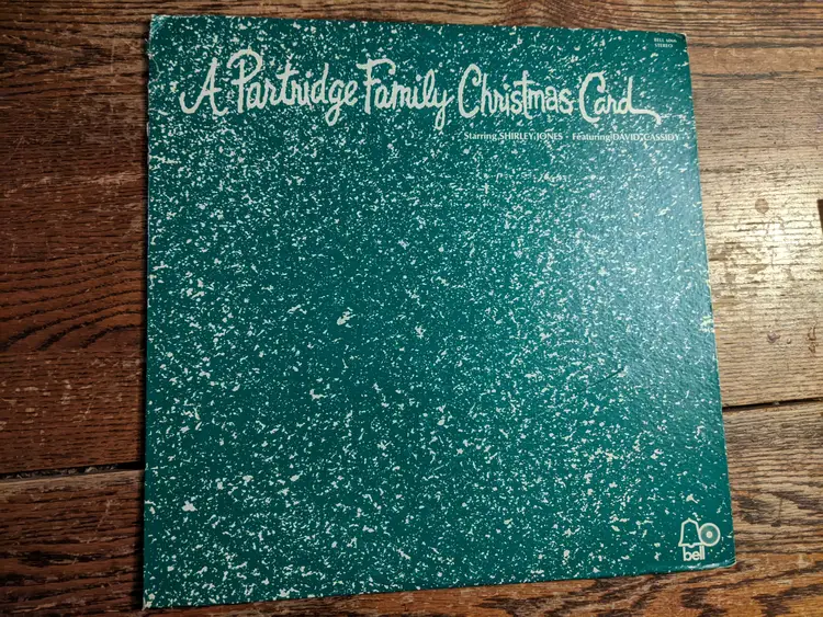 Partridge Family Christmas Card Original Record Album Vinyl LP Stereo Vintage David Cassidy