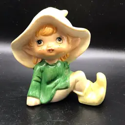 Vintage HOMCO Elf Ceramic Figurine Hand Painted 5213