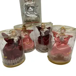 Set Of 6 Angel Ornament Lights