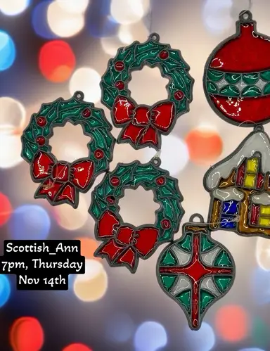 Christmas, Brooches, Pottery, Glass & Even 1 Toy, lol 