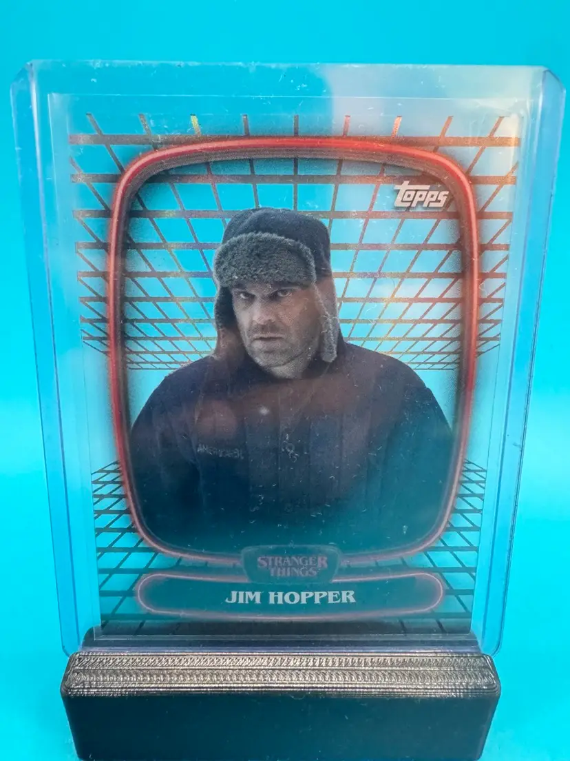Jim Hopper Topps High-Tek Stranger Things