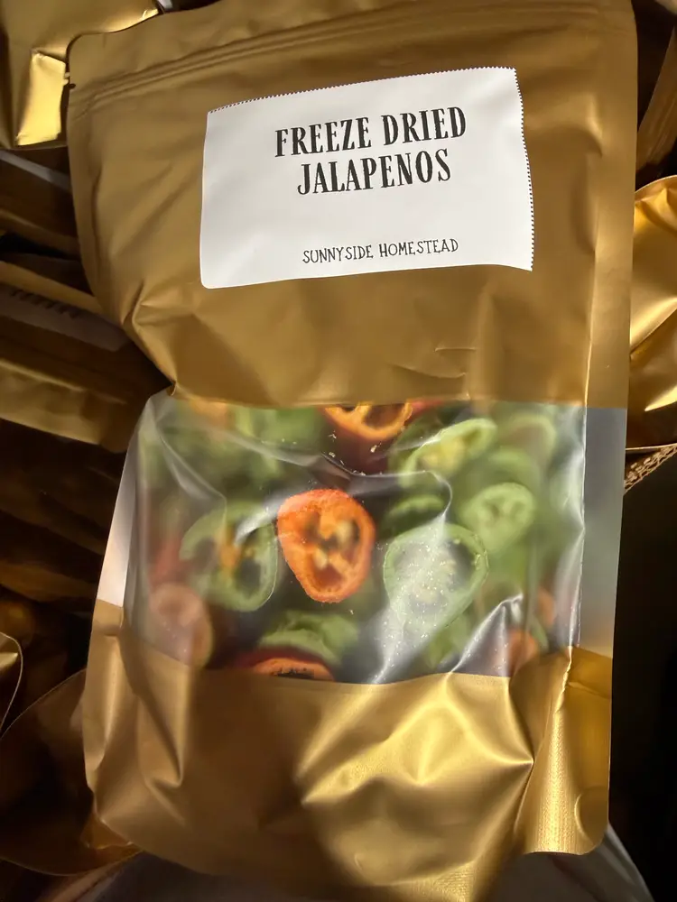 Freeze Dried Jalapenos