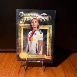 Selma Bacha 24/25 Topps Chrome UWCL Queens of Football Insert