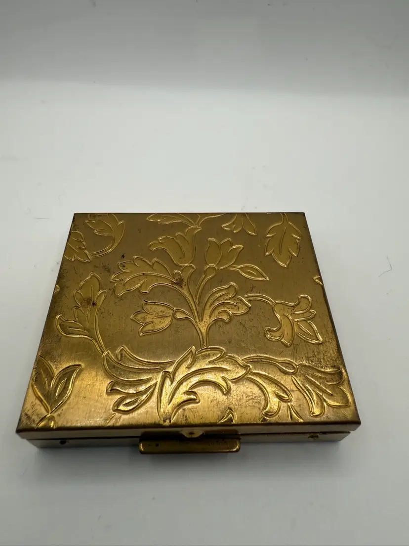 Elgin Compact Gold Toned