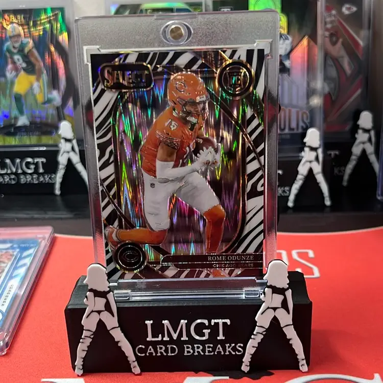 2024 Panini Select Rome Done Club Level Zebra Print