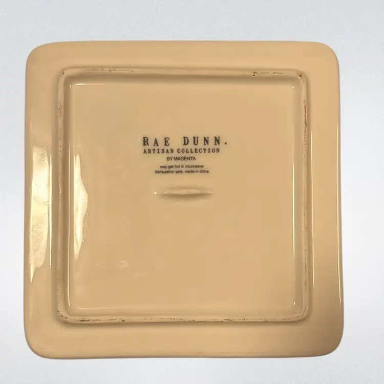 “Nice” Rae Dunn 5 1/2” Square Tile Trivet