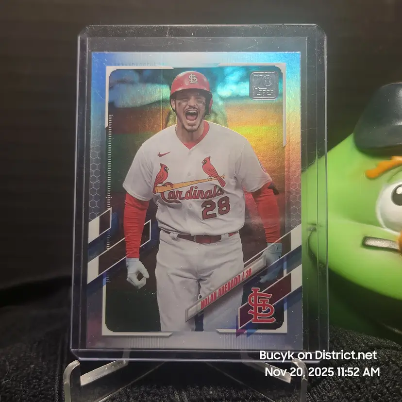 2021 Topps Update Rainbow Foil - Nolan Arenado St. Louis Cardinals