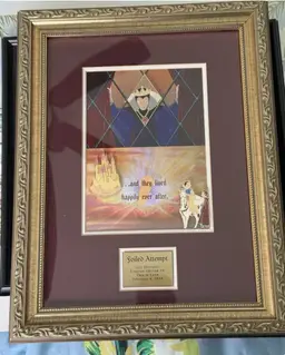 WDW - Evil Queen, Snow White & Castle - This is Love - Pin frame Le 50