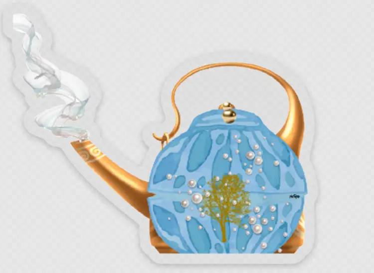 Cat Tea-Fine Art Print Pack