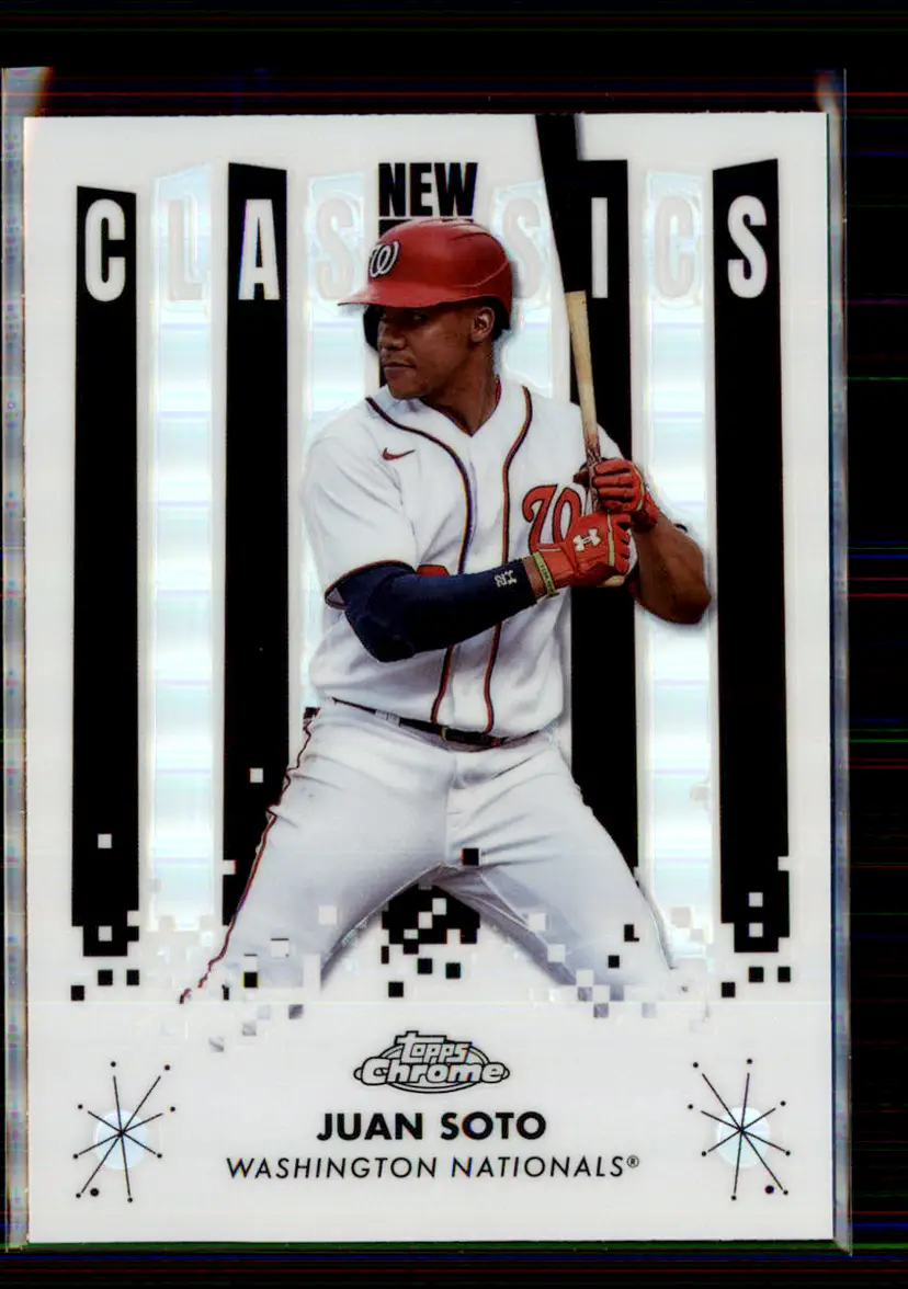 Juan Soto 2022 Topps Chrome Classics #NC-2 - Washington Nationals - (147-198)