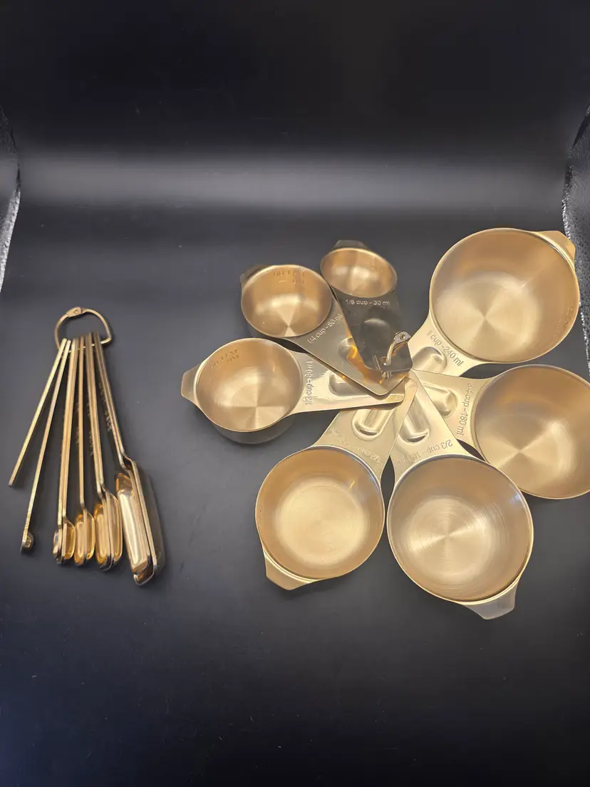 Gold Set of Measuring