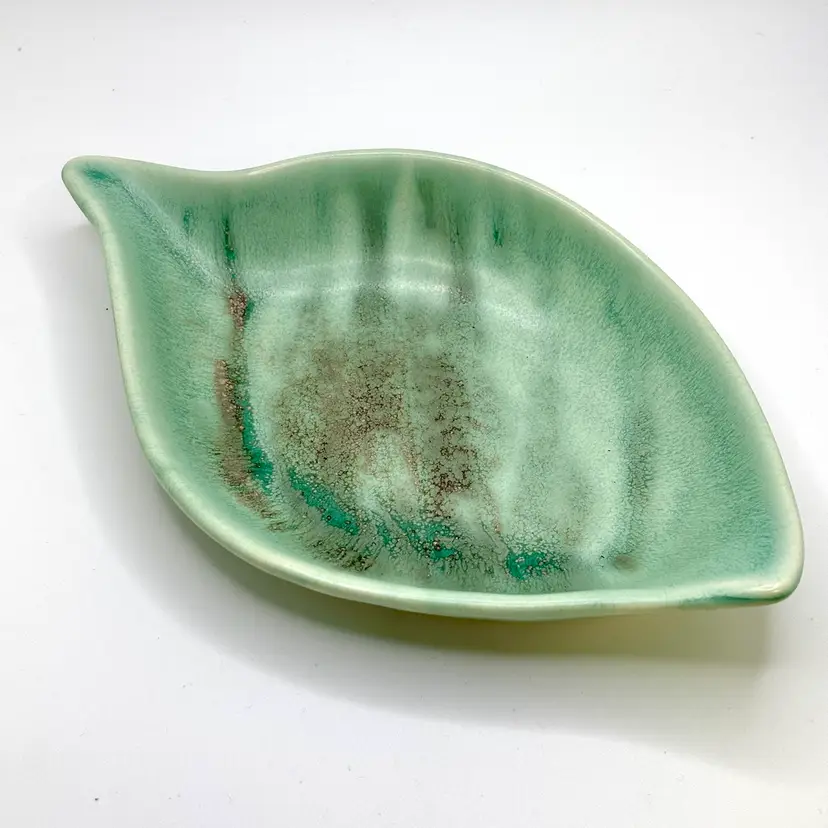 Studio Pottery MCM Style Signed Trinket Dish