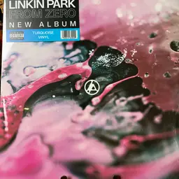 Linkin Park: From Zero Turquoise Vinyl LP Sealed